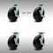 Service Caster 8 Inch SS Polyolefin Caster Set with Ball Bearings 4 Brake 2 Swivel Lock SCC SCC-SS30S820-POB-TLB-BSL-2-TLB-2 - alternate 2